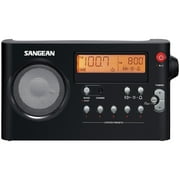 Sangean Am/Fm Digital Reable Compact Portable Clock Radio