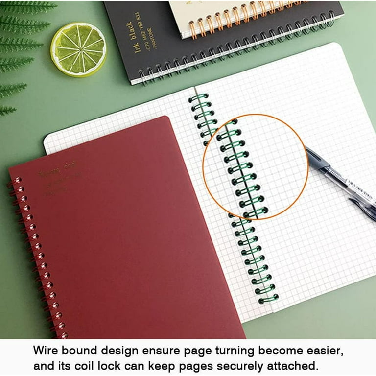 4Pack Spiral Journal Subject Notebook Ruled Paper Perfect 4Pack Spiral Journal Subject Notebook Ruled Paper Perfect