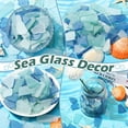 thumbnail image 3 of Sea Glass,Bulk Seaglass Pieces,Sea Glass Crushed Glass Vase Filler,Broken Glass Tiles for Beach Wedding Party Decor Home Decor DIY Craft Supplies, 3 of 8