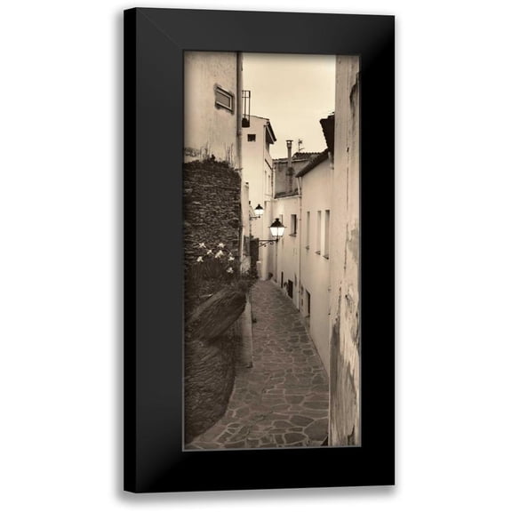 Blaustein, Alan 8x14 Black Modern Framed Museum Art Print Titled - Cadaques Espana