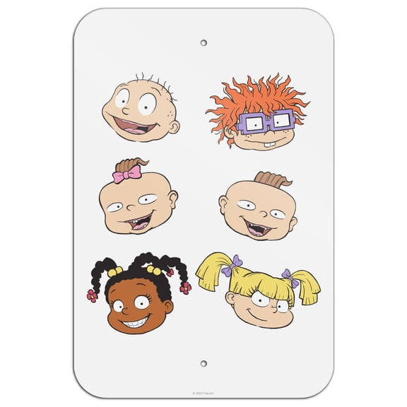 Rugrats Character Heads Home Business Office Sign