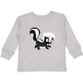 thumbnail image 3 of Inktastic Cute Woodland Animal Skunk Boys or Girls Long Sleeve Toddler T-Shirt, 3 of 5