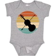 thumbnail image 3 of Inktastic Violin Music Retro Sunset Boys or Girls Baby Bodysuit, 3 of 5