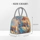 thumbnail image 2 of Fotbe Sailing Ship Ocean Sunset Bolsa de Almuerzo con Estampado, Lonchera Aislada, Contenedor de Comida Reutilizable Tipo Cooler a Prueba de Fugas, 2 of 6