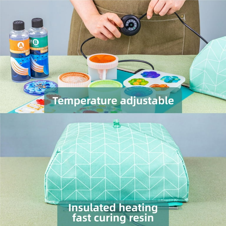  Resin Molds Heating Pad, Resin Curing Machine, Epoxy Resin  Dryer Mat with Timing Function Suitable for Keychain, Jewelry, Coaster  Silicone Mold, 1.5 Hour Quick Demold : Arts, Crafts & Sewing
