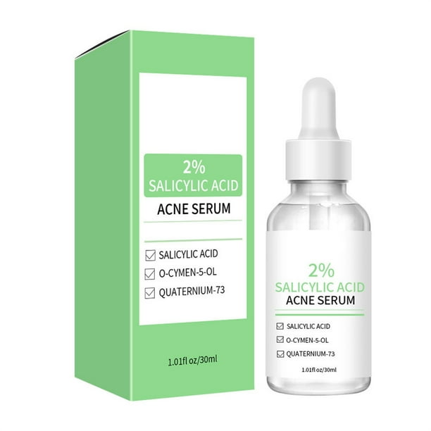 Suero para el acné con ácido salicílico BHA al 2 % 30 ml Suero para el acné Suero hidratante líquido Centella asiática