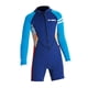 thumbnail image 5 of Traje de neopreno de 2,5 mm para niños y niñas, traje de baño térmico con cremallera para niños Talla XL Azul, 5 of 7