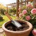 thumbnail image 2 of Truelles de Jardin Outil à Main en Acier Inoxydable Mini Truelle pour Désherber Planter Récolter Ail Rempoter Sol Extérieur, 2 of 6