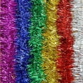 thumbnail image 5 of 3 uds 2m de largo brillante guirnalda oropel adorno de árbol de Navidad decoraciones para fiesta de boda, 5 of 5