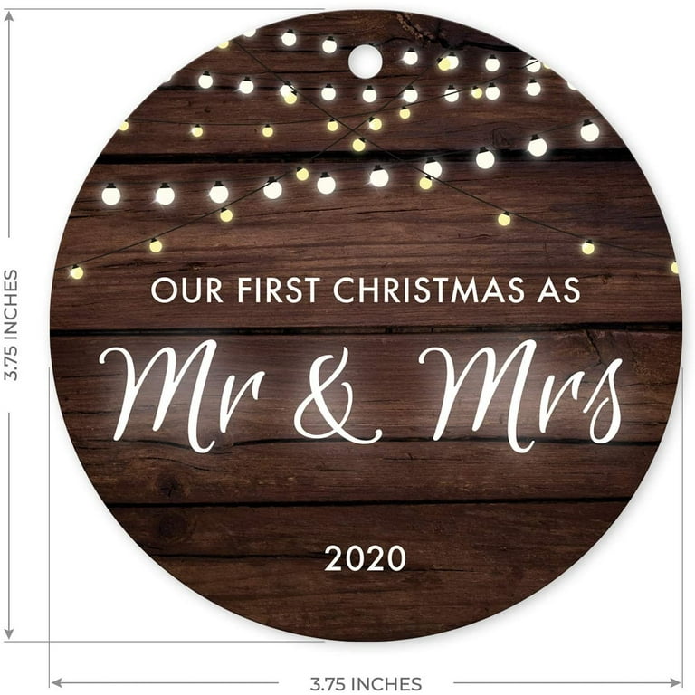 Soul D cor Our First Christmas As Mr Mrs 2020 Christmas