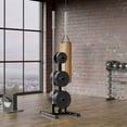 thumbnail image 5 of Yaheetech 2''Olympic Weight Plate and Barbell Storage Tree Stand Rack, 5 of 7
