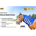 thumbnail image 3 of RESISTANCE Neck Cover Lightweight Breathable Horse Sleazy Slicker, Waterproof, 200g Fill, All Season, Small/Medium/Large/X-Large/2XL, 3 of 9