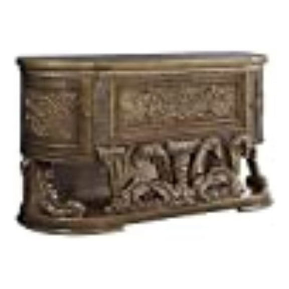 ACME Constantine Server, Brown & Gold Finish