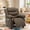 Brown, variant on Korser Kids Recliner Chair with Side Pockets Push Back Toddler Recliner with Adjustable Footrest,Child Recliner for Girls Boys Kids Room,Children's Rooms,Orange