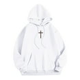 thumbnail image 5 of Christian Hoodies for Women Let All That You Do Be Done In Love Hoodie with Pockets Hooded Sweatshirt Pullover Tops, 5 of 7
