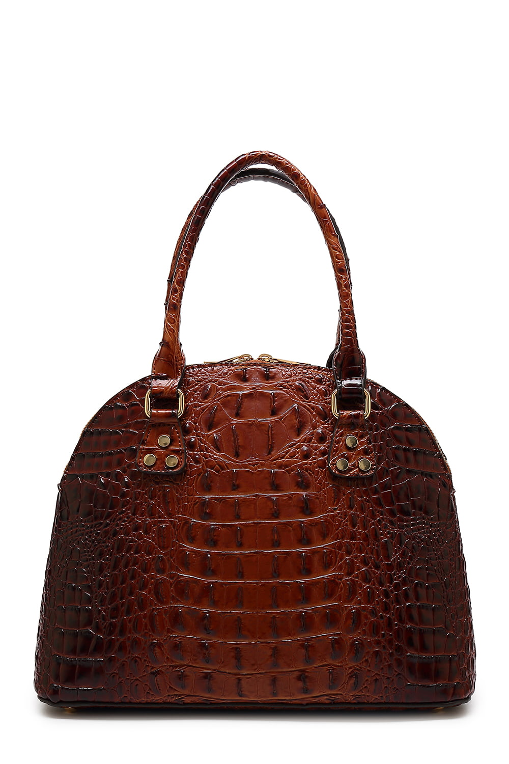 MKF Collection Staci Embossed Satchel Handbag by Mia K. 