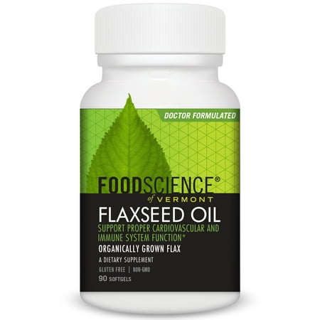 FoodScience of Vermont Flaxseed Oil, 90ct