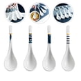 thumbnail image 4 of MasteelfCA 4Pcs Porridge Scoops Soup Spoons Ceramic Rice Spoons Useful Kitchen Supplies, 4 of 8