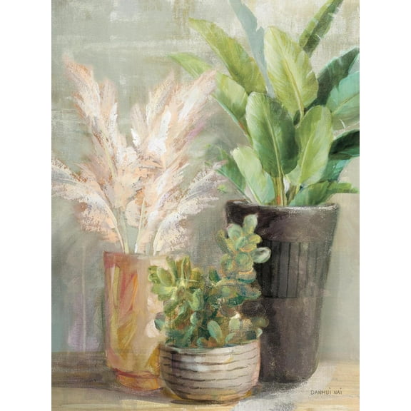 Art.com Indoor Garden III Art Print by Danhui Nai, 18" x 24"