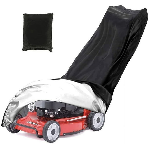 Cubierta para cortacésped, cubiertas impermeables y resistentes para cortacésped para exteriores, protección contra el polvo y los rayos UV, Oxford Premium 210D