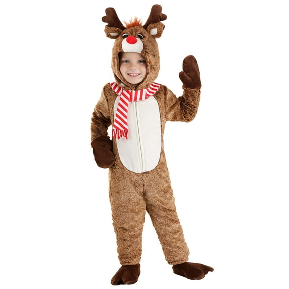 Toddler Plush Reindeer Costume