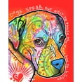 thumbnail image 2 of Dean Russo Collection 26x32 Black Ornate Wood Framed with Double Matting Museum Art Print Titled - Dogs Speak, 2 of 4