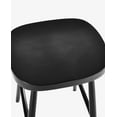thumbnail image 4 of Duhome Bar Stools 26" Wooden Counter Stools Saddle Stool Chair with Footrest for Kitchen Counter,Breakfast Bar,Pub,Bistro,Black, 4 of 8