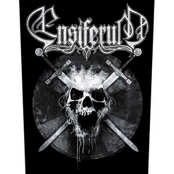 Men's Ensiferum Skull Back Patch