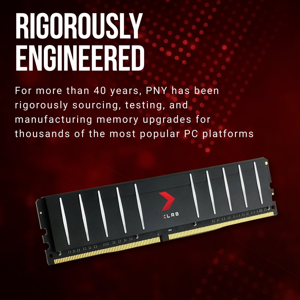 PNY XLR8 Gaming 16GB (2x 8GB) DDR4 3600MHz CL18 1.35V (XMP