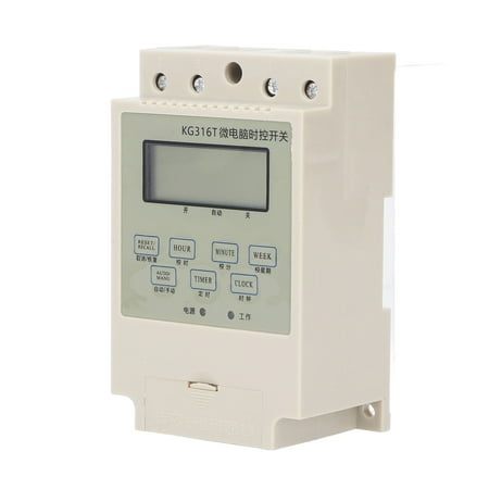 Programmable Digital Time Switch Microcomputer Electronic Relay Control ...