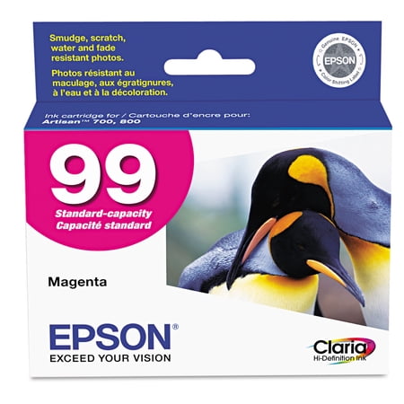 Epson America® T099320s (99) Claria   450 Page-yield  Magenta
