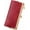 A04 Red, variant on Womens Wallet Ladies Vintage Billfold Compact Card Holder Long Zip Clutch Purse with Kiss Lock Black