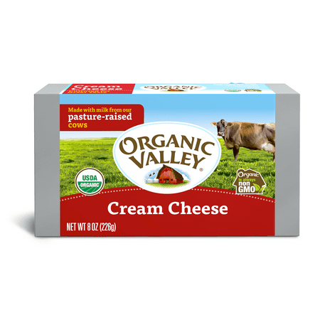 Organic Valley Organic Cream Cheese Block, 8 oz
