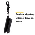 thumbnail image 1 of 1 Pce Pince en Gel de Silice Souple Design Multifonctionnel pour Cible Chasse Tir à l'Arc, 1 of 8