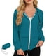 thumbnail image 2 of Sudaderas con capucha para mujer,Chaqueta impermeable para mujer, impermeable con capucha y cortavientos, prenda impermeable de poliéster, ropa informal para actividades al aire libre, sopatenor, 2 of 9