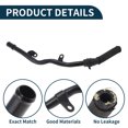 thumbnail image 4 of Manguera del radiador, manguera de calefacción del radiador, tubo de salida del radiador para Volkswagen Golf 1.8L 2015-2018 No. 06K121085K, tubo de refrigerante de hierro y goma negro 1 Pc, 4 of 6