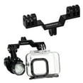 thumbnail image 3 of Bike Camera Dual Mount Bridge Adapter For-for Gopro Bicycle Light Bracket Holder, 3 of 9