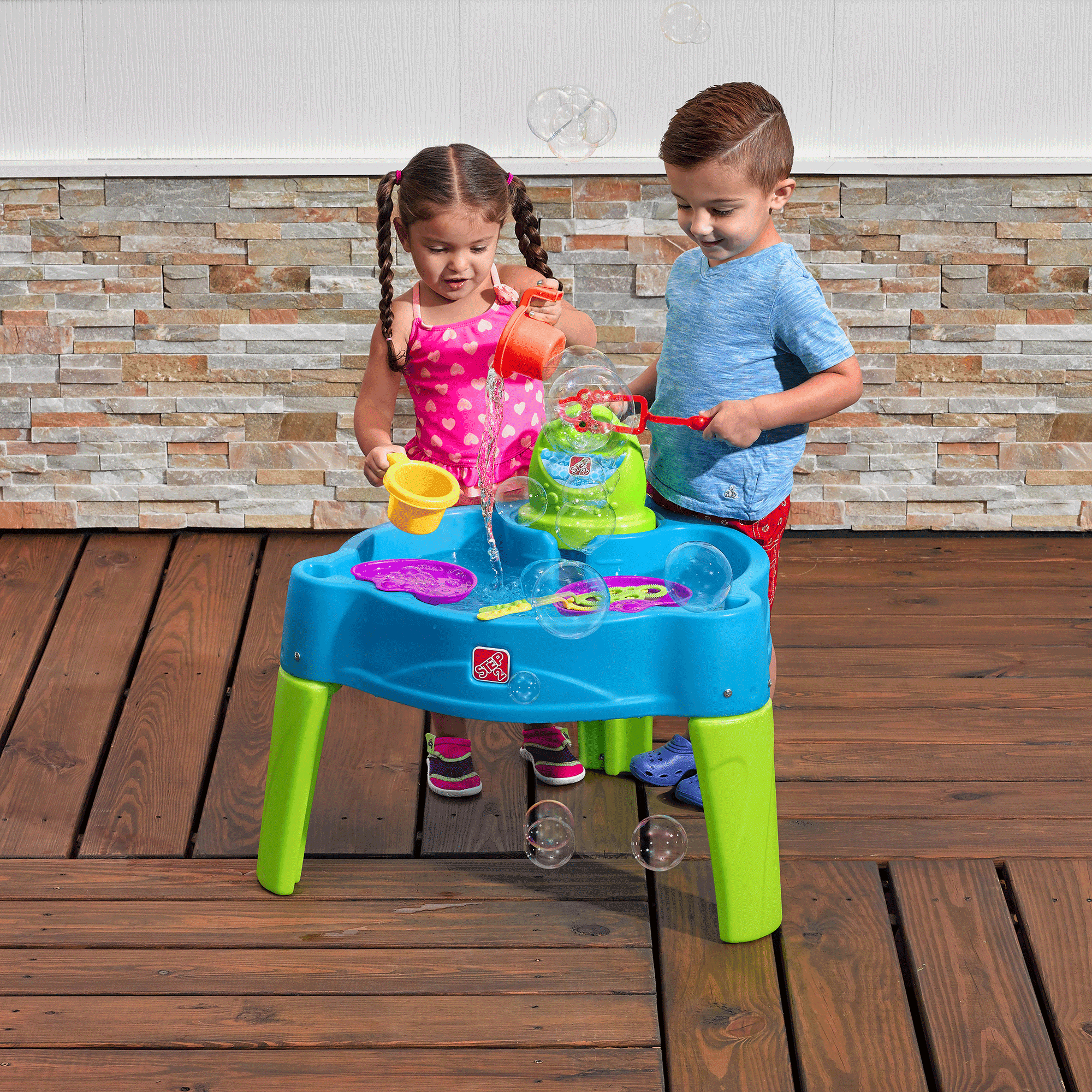 step 2 bubble water table