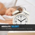thumbnail image 2 of Betus [Non-Ticking] Twin Bell Load Alarm Clock with Nightlight Function for Home & Office, 2 of 8