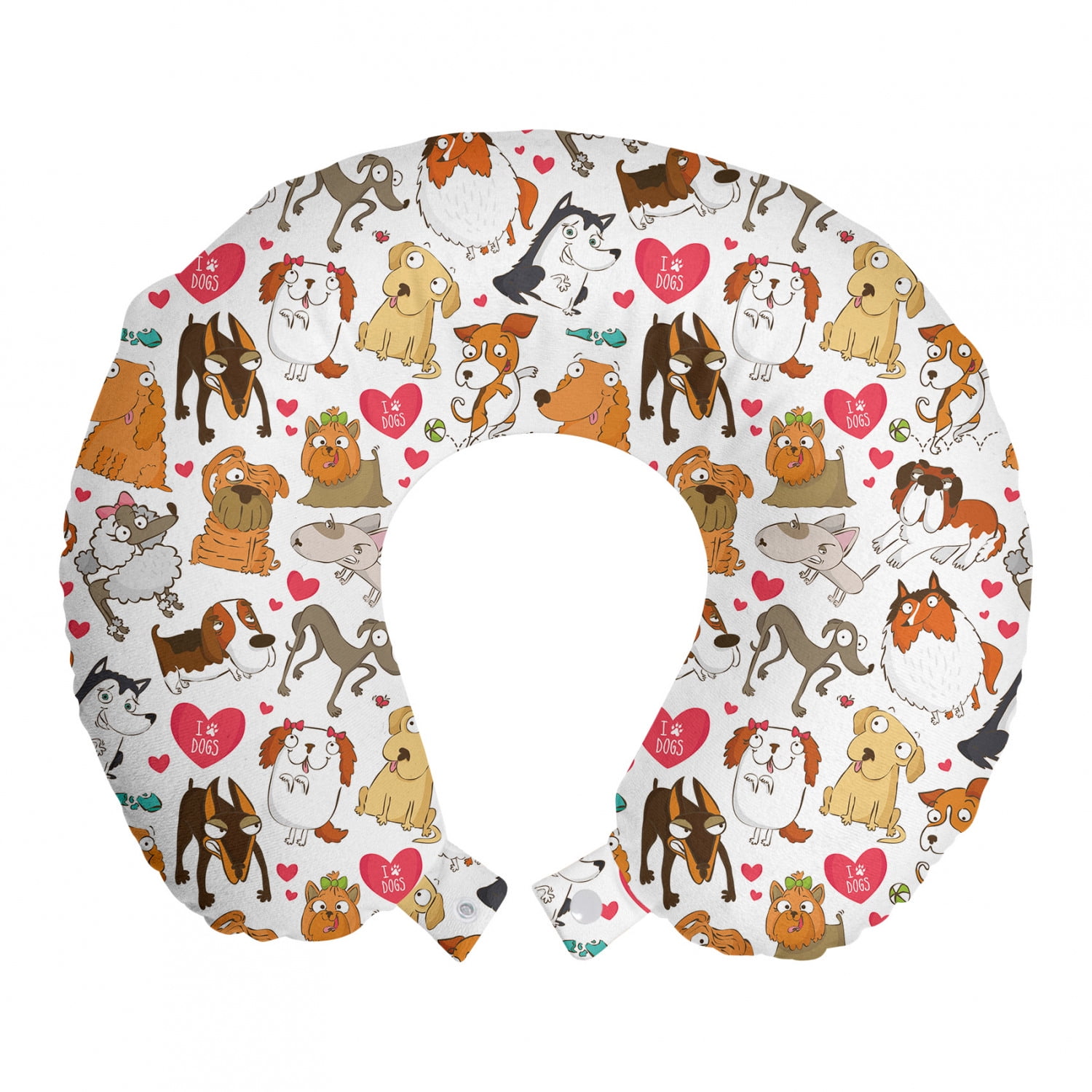 Ambesonne Christmas Head Scarf Hair Wrap Circles Sock