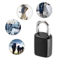 thumbnail image 4 of Qiilu TSA21011 Luggage Key Travel Lock Customs Suitcase Mini Security Padlock, Key Travel Lock,TSA Lock, 4 of 8