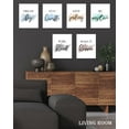 thumbnail image 6 of Drsoum Framed Motivational Wall Decor Inspirational Office Quotes Canvas Posters 8"x10"x6PCS, 6 of 7