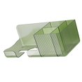 thumbnail image 3 of Hair Shelf Punch Free Stable Wall Mounted Transparent Hair Dryer Holder for Bathroom Accessories, 3 of 5