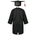 thumbnail image 2 of Rswnyirn Robe de Collation des Grades pour Enfants Préscolaire Maternelle Primaire avec Pompon Rouge 130, 2 of 6