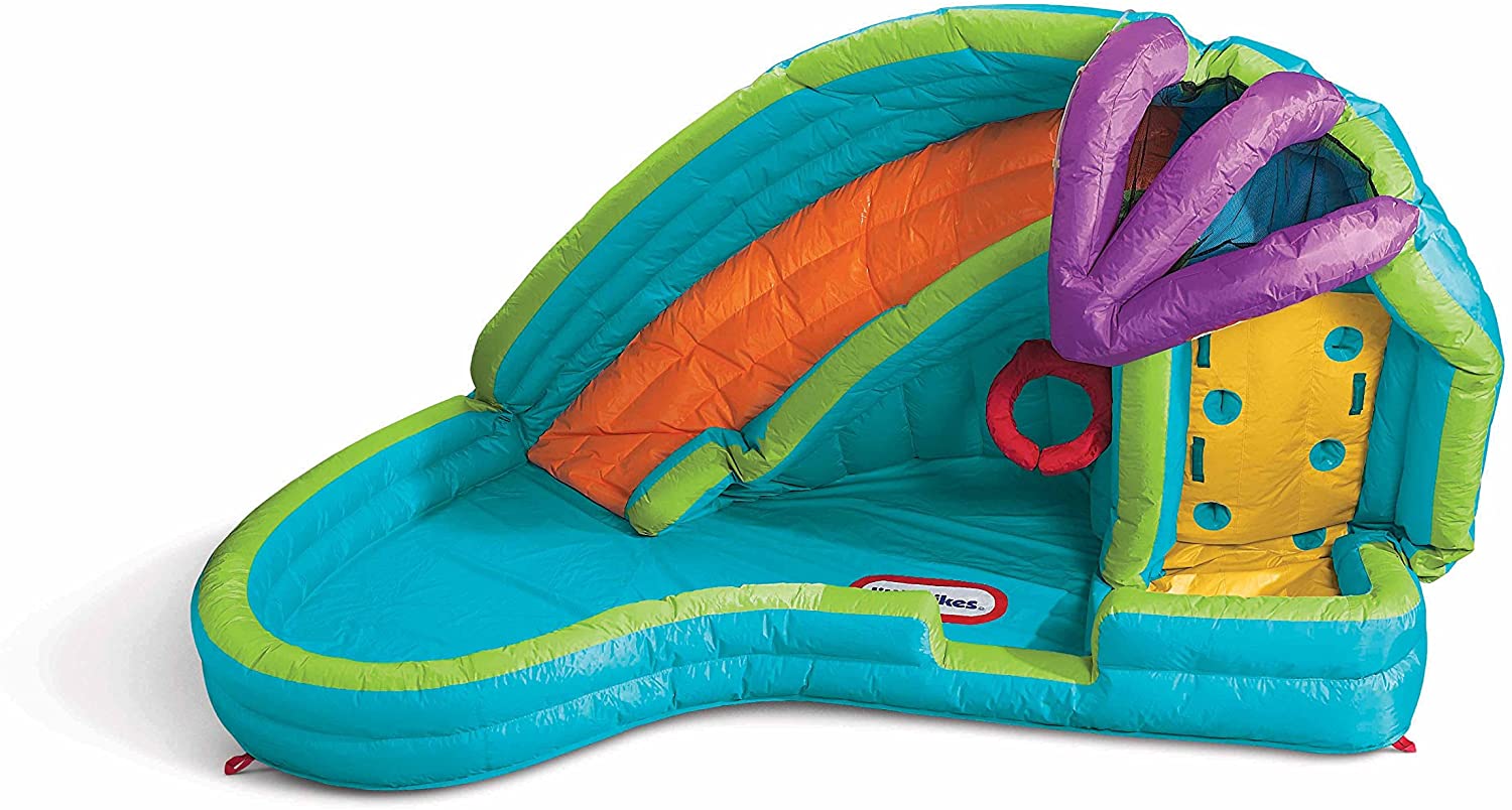 Little Tikes Slam 'n Curve Inflatable Water Slide with Blower - image 5 of 12