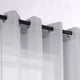 thumbnail image 3 of Cortinas KOUFALL de color gris transparente para dormitorio y sala de estar, 213 cm, 3 of 8