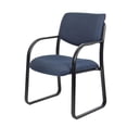 thumbnail image 6 of Boss Office Products B9521-BE Fabric Sled Base Guest Chair with Arms, Blue, 6 of 8