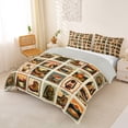 thumbnail image 2 of Catabedysis Camping Themed Bedding,Rustic Outdoor Adventure Duvet Cover Full For Boys,Multicolor,Light Gray Reversible,3-Piece,1 Duvet Cover and 2 Pillowcases, 2 of 6