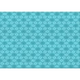 thumbnail image 1 of Ahgly Company Indoor Rectangle Patterned Dark Turquoise Green Area Rugs, 7' x 10', 1 of 6