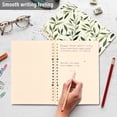thumbnail image 4 of FORMRS 1-Subject Spiral Notebook 8" x 5" College Ruled 60 Refillable Sheet A5 Hard Cover, Lush Greenery, 4 of 7